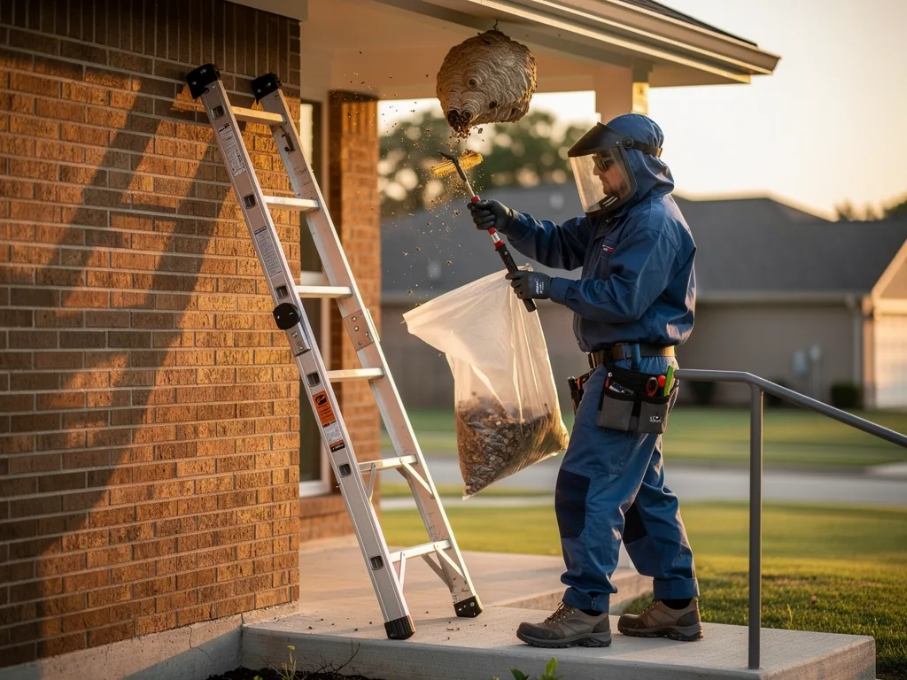 Hornet Nest Removal